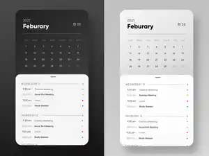 Calendar App Design